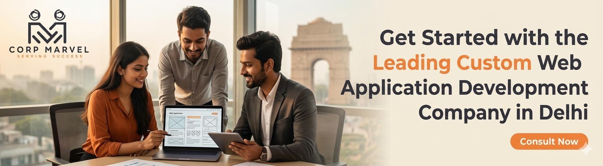 Get Started with the Leading Custom Web Application Development Company in Delhi