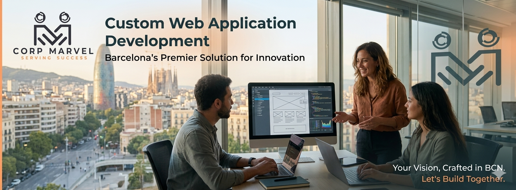 Tailored Custom Web Application Development Company Solutions in Barcelona