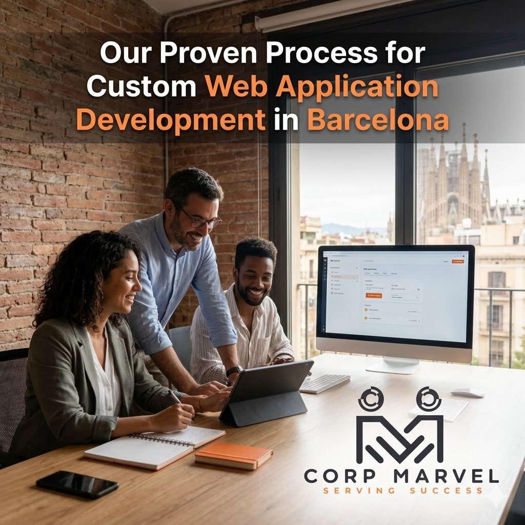 Our Proven Process for Custom Web Application Development in Barcelona