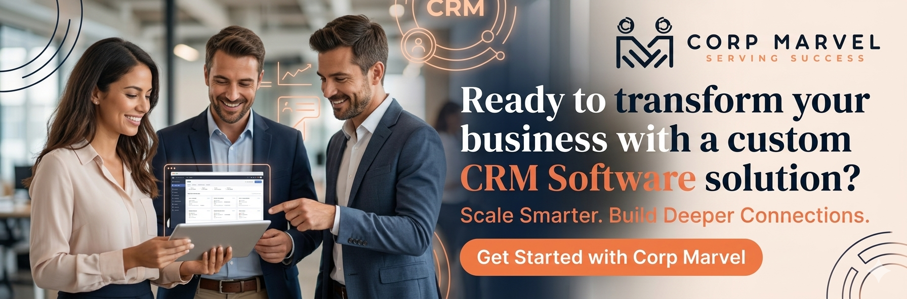 Ready to transform your business with a custom CRM Software solution